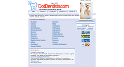Desktop Screenshot of dotdentists.com